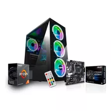 Torre Gamer Ryzen 5 5600g/ 16gb Ram /512 M2 Ssd/ Board A520m