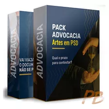 Pack Advocacia Artes Editáveis Psd Divulgações Redes Sociais