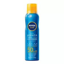 Protetor Solar Nivea Protect & Toque Seco Fps 50 200ml 148g