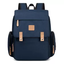 Bolsa Land Luxury Cor Azul Com Trocador