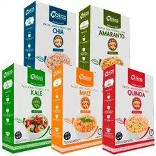 Pasta Fusilli Multicereal Wakas Fideos Libre Gluten Combo X5