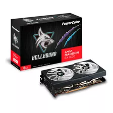 Placa De Video Powercolor Hellhound Amd Radeon Rx 7600 