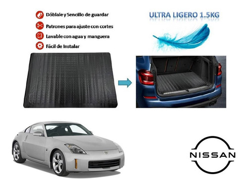 Tapete Cajuela Universal Ligero Nissan 350z 2003 A 2009 Foto 2