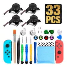 Kit Reparación Control Switch Con Reemplazo Joystick 37pcs