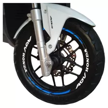 Adesivos Faixas Rodas Honda Adv 150