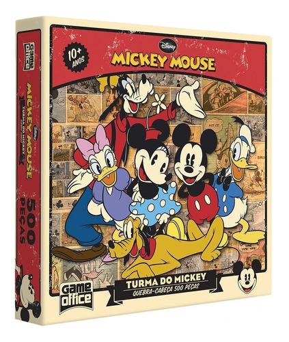 Quebra-cabeça Game Office A Turma Do Mickey De 500 Peças