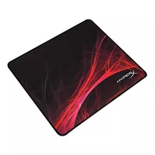 Mouse Pad Gamer Hyperx Speed Edition Fury S Pro De Goma M 300mm X 360mm X 3mm Negro/rojo