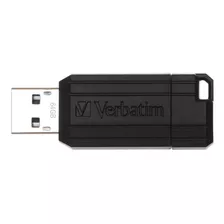 Memoria Usb Verbatim Store 'n' Go Pinstripe 64gb 2.0 Negro