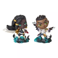 Senna & Lucian Figura League Of Legends Boneco Lol Serie 3