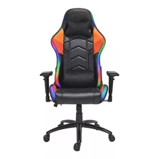 Silla Gamer Luz Rgb Streaming Gaming Ergonomica Reclinable