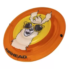 Airhead Llama - Flotador Inflable Para Piscina, Color Naranj