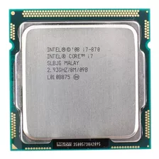 Procesador Gamer Intel Core I7-870 Bv80605001905ai De 4 Núcleos Y 3.6ghz De Frecuencia