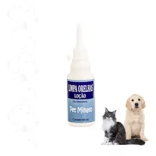 Loção Para Cães Gatos Limpeza Higiene Orelha 80ml Pet Minato