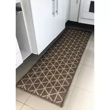 Passadeira Tipo Sisal 0,57x1,80 Eco Anis Antiderrapante Cor Marrom