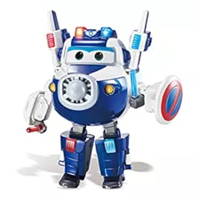 Super Wings - 6'' Deluxe Transforming Supercharged Paul Airp