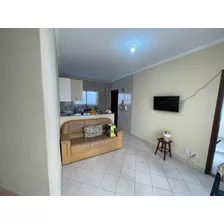 Apartamento Na Praia Grande Com 1 Dormitório - Perto Do Mar 