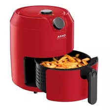 Fritadeira Arno Airfry Moderna Vermelha Sem Oleo 127v Capaci