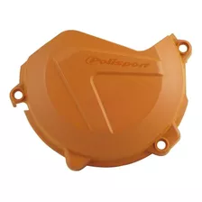 Protector Tapa Embrague Naranja Ktm Exc 450 Polisport