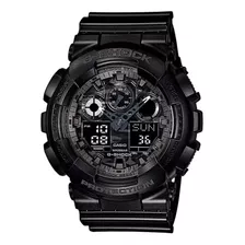 Relógio Militar G-shock Ga-100cf-1adr Resina Preto