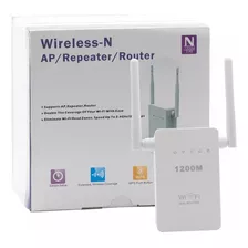 Kit15 Repetidor De Sinal Wifi 2 Antenas Amplificador Sem Fio