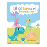 Colección ¡a Colorear! 3 Libros, Dinosaurio-transporte-anima