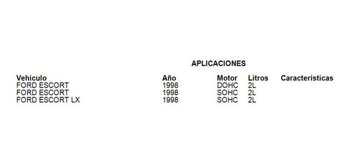 Sensor Velocidad (vss) Ford Escort Lx 1998 2 Tomco Foto 5