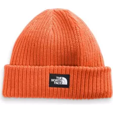 The North Face Gorro Salty Pup, Rojo Naranja, Xxs