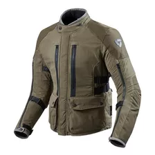 Campera Moto Revit Sand Urban Cordura Verde Bamp Group