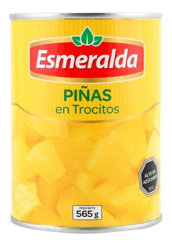 Piñas Esmeralda Trozo Lata 565 G