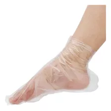 100 Botas Plasticas Descartaveis Pedicure Podologia Estética