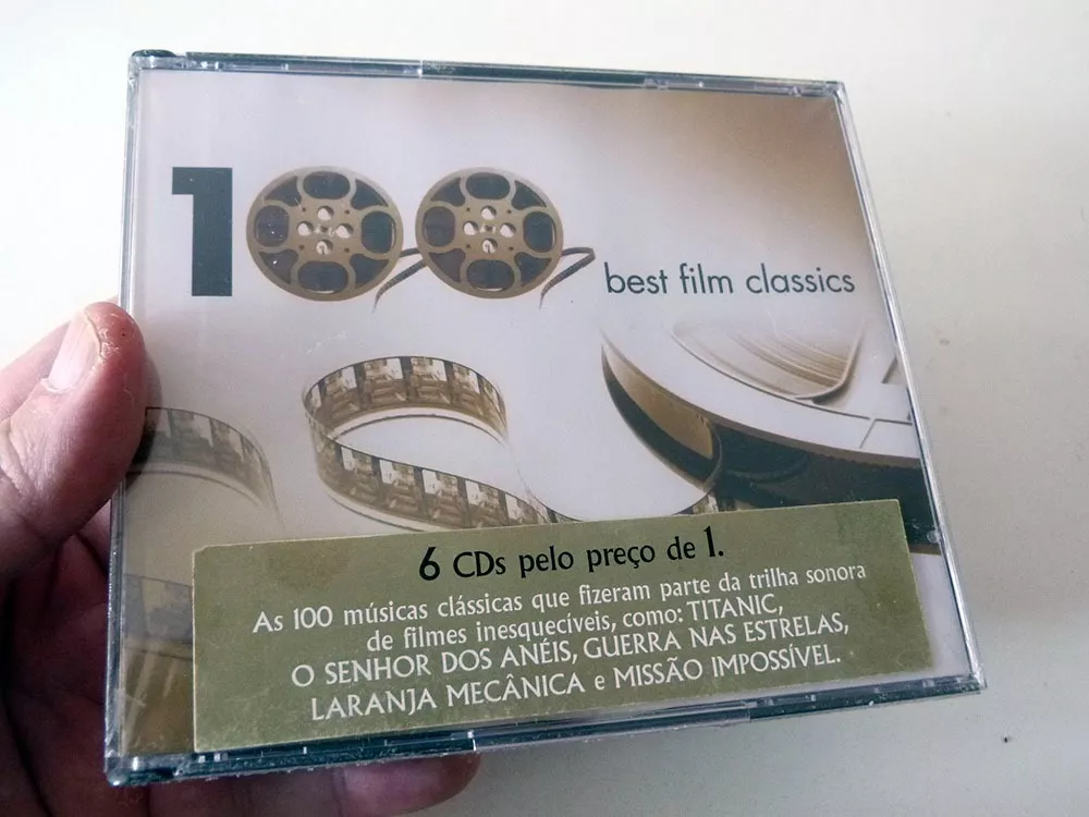Box Deluxe 100 Best Film Classics - 6 Cd - Lacrado 1ª Edição