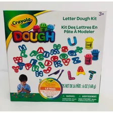 Crayola Set De Masas Grande Con Letras Plasticas Kreker