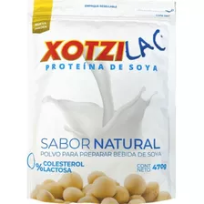 Leche De Soya Sabor Natural Xotzilac. 470grs