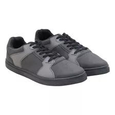 Zapatilla Hombre Total Black Negro Corona