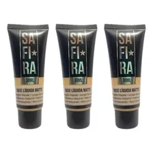 Base Safira Liquida Matte N 2 - Kit Com 3un