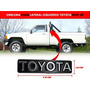 Emblema Lateral Placa Toyota Pick Up Lado Derecho