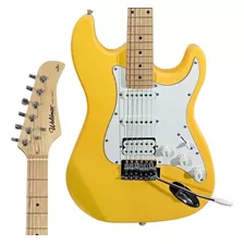 Guitarra Stratocaster Waldman St-211 St211 Amarela Bc Cor Amarelo (bc) Orientação Da Mão Destro