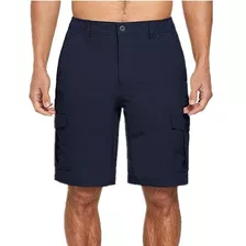 Bermudas Hombre Casual Short Suelto Cómodo Bolsillos De Moda