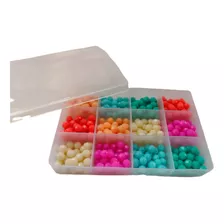 Juego Kit Para Armar Bijou Caja Organizadora Tanza Elástica