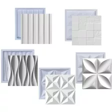 Formas De Gesso 3d Cimento Abs Plástico Molde Placa Kt Fdg