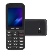 Celular De Idoso Multilaser Zapp Dual Chip Whats Rádio E Mp3