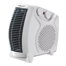 Calentador Termoventilador Eléctrico Portátil Luz Led 2000w