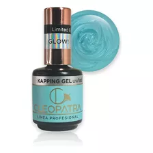 Cleopatra Kapping Glow Blue X 15 G Color Celeste Perlado Translucido