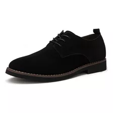 Sapatos Masculinos Formais De Couro Nobuck Tamanho Grande 48