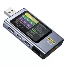 Fnirsi Probador Usb 4-28v 7a Lcd Usb A &c Voltaje Corriente