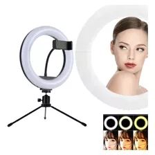 Luz Pra Tirar Fotos Live 20cm Iluminador Ring Light Led