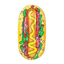 Boia Divertida Hot Dog Cachorro Quente Big Comida Festa Pool