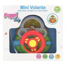 Mini Volante Con Actividades Luz Y Sonido Bebe Poppi