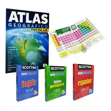 Atlas Geografico Mapa Brasil 3 Dicionario Tabela Periodica