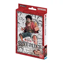 Bandai One Piece Tcg:paja Hat Crew Starter Deck St-01 Japoné